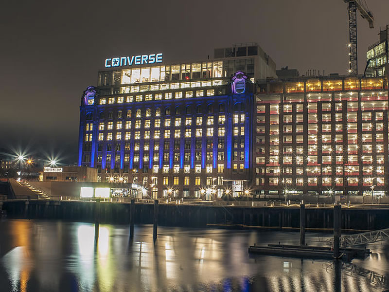 Lovejoy Wharf Exterior - During Construction